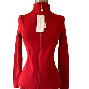 GYM RAlNBOW Women's athletic jacket, full-zip, slim-fit and lightweight.